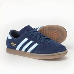 Size 9.5 - Adidas Originals Stadt Indigo Navy JQ9008 Men’s Brand New FAST SHIP